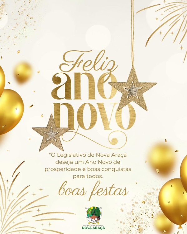 FELIZ ANO NOVO!